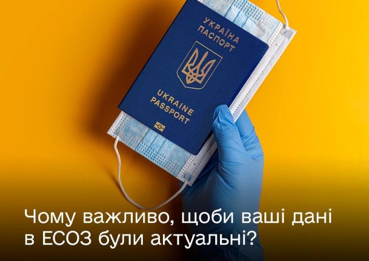 Актуальні дані пацієнта в ЕСОЗ